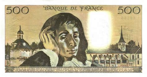 Francs Pascal Billet De Collection De La Banque De France