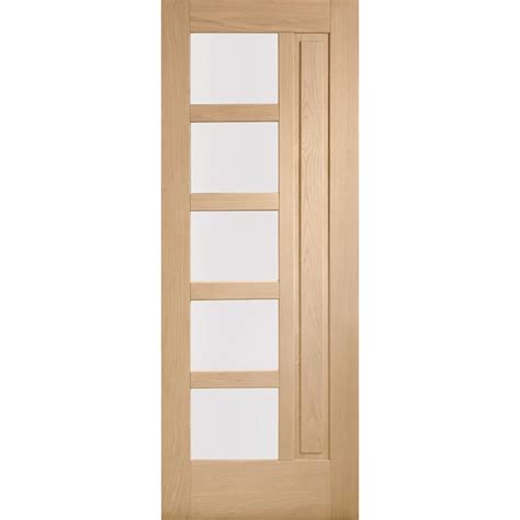 Lucca Double Glazed External Oak Door Mandt With Obscure Glass Easy