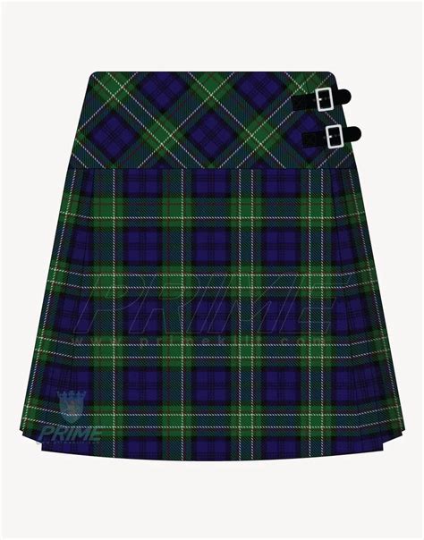 Clan Allen Tartan Kilt For Women