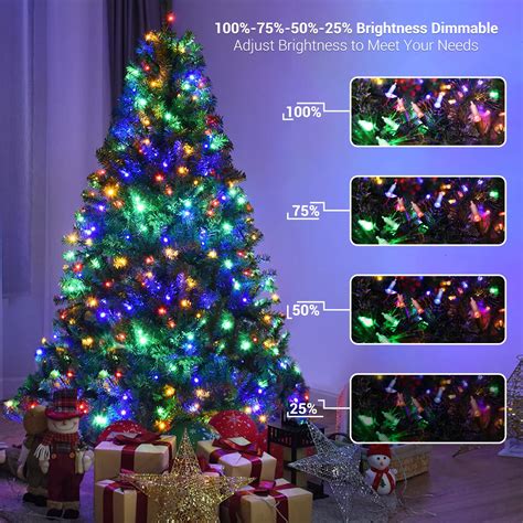 Snapklik Brizled Christmas Lights Ft Led Color Changing