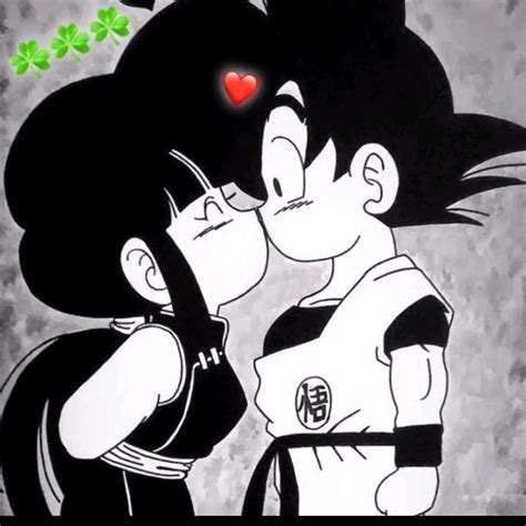 Pin De Nikki W En Anime Goku Y Su Novia Dibujos Emocionales Goku