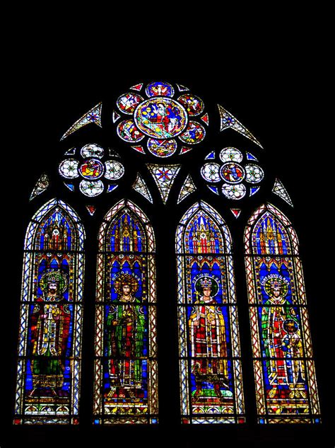 Strasbourg Cathedral Stained Glass Photograph by Teresa Mucha - Pixels