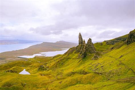 Premium Photo | Isle of skye old man of storr hike