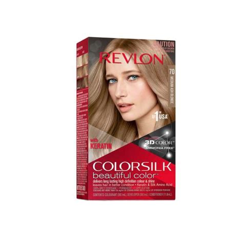 Buy Revlon Colorsilk Medium Ash Blonde 70 Hair Colour 1 Pack Coles