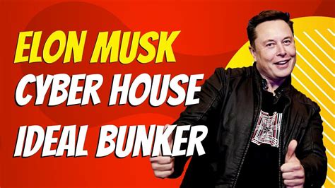 Elon Musk Cyber House Ideal Bunker Elon Musk Bunker Cyber Ideal