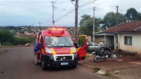 Motociclista Fica Ferido Ao Sofrer Queda No Bairro Morumbi V Deo