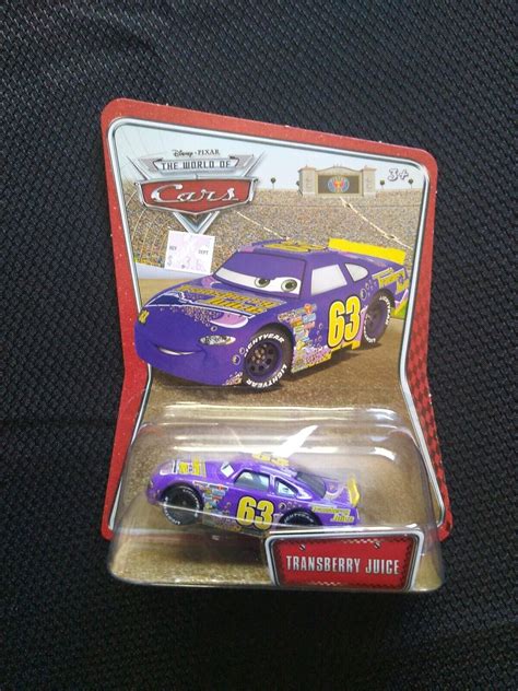 Disney Pixar Cars The Cars Of The World Transberry Juice Ebay