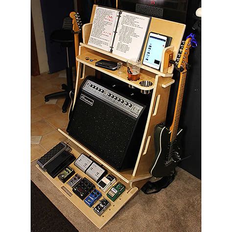 Fx Pedalboards Medium Amp Stand Practice Station Free Reverb