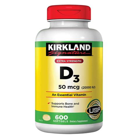 Vitamina D3 Extra Fuerte Kirk B01J9MAUDG Encarguelo