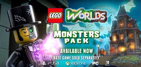 Lego Worlds Celebrates Halloween With Monsters” Dlc Pack