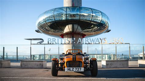 Caterham creates world's highest car dealership in Brighton