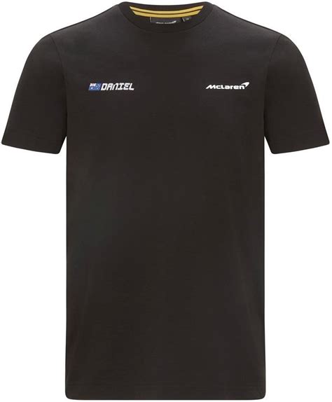 Odzież Motocyklowa Mclaren F1 Team Koszulka T Shirt Męska Ricciardo No3