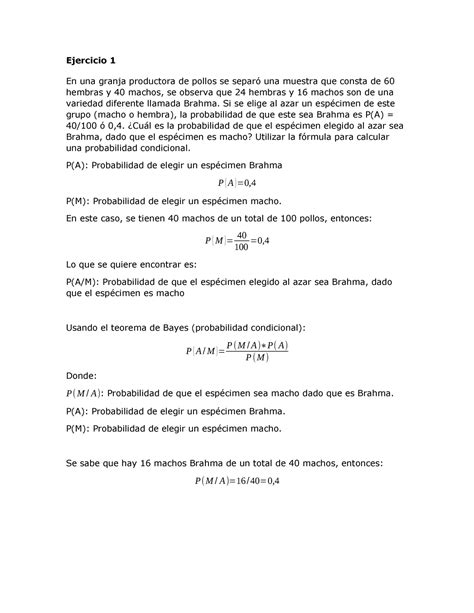 Ejercicios Bioestad Stica Evaluaci N Final Poa Ejercicio En Una