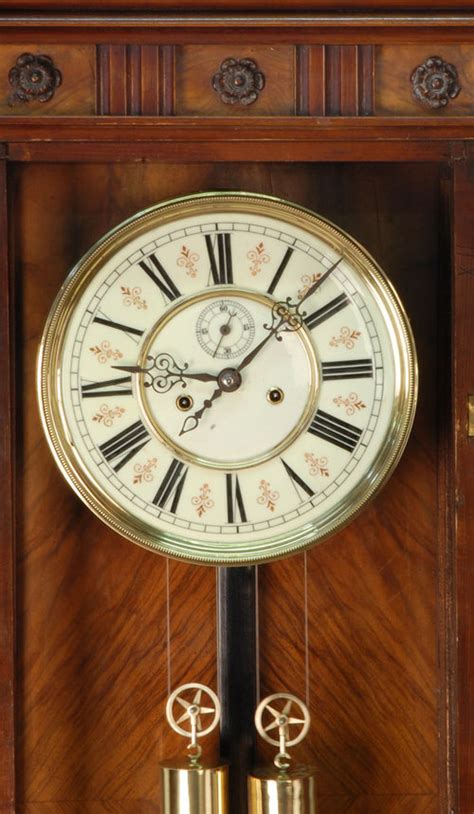 Walnut Vienna Wall Clock For Sale Antiques Classifieds