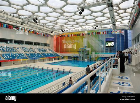 China Beijing Olympic Park National Aquatics Center Water Cubic