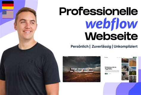 Deine Professionelle Webflow Webseite Erstellen By Max3er Fiverr