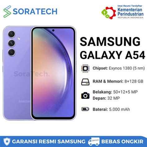 Jual Samsung Galaxy A54 5g Ram 8128 8256 8gb 128gb 256gb Garansi