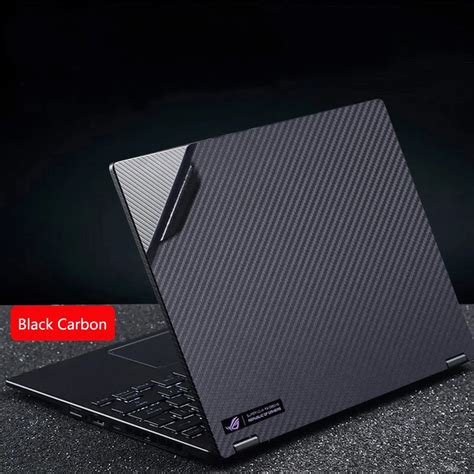 Kh Carbon Fiber Laptop Sticker Skin Decals Cover Protector Guard For