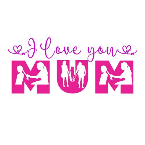 Mum Svg Mother Svg Mothers Day Svg Mum Svg Mom Cut File Mom Outline Cricut Silhouette Svg