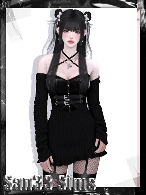 🖤【333】imprison Loveee Suit In 2023 Sims 4 Clothing Sims 4 Cc Packs Sims Cc