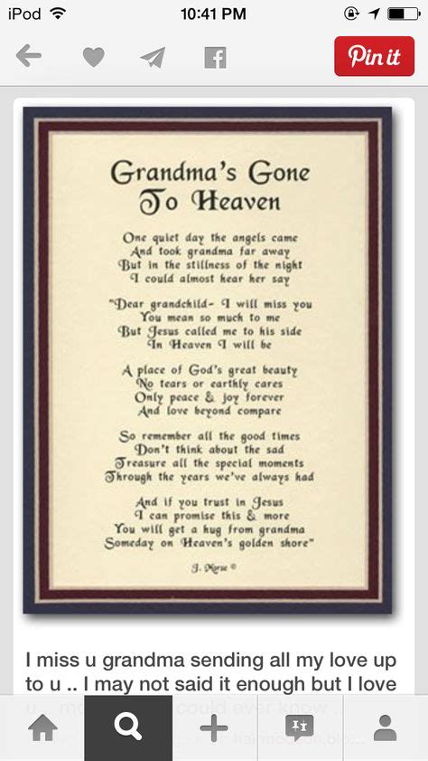 7 In Memory Of Grandma Ideas Grandma Quotes Grandmother Quotes Grandma