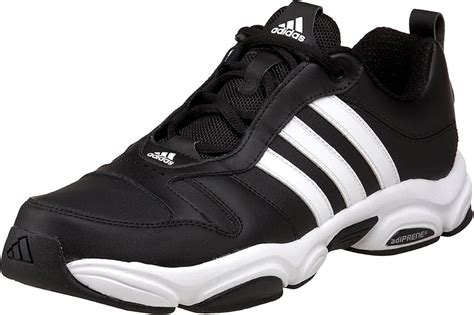 Amazon.com | adidas Men's Fleet TR Cross Training Shoe, Black/White/Black, 6.5 2E | Fitness ...