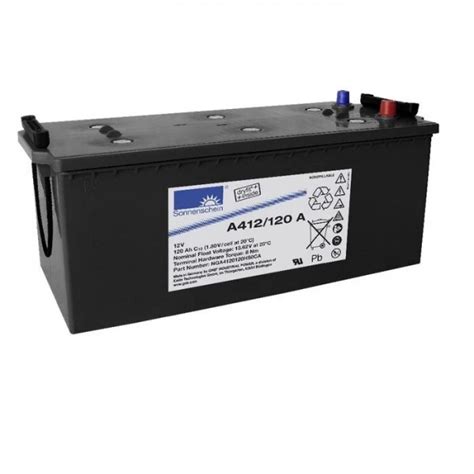 Sonnenschein Dryfit A412 120A Batterie PB 12Volt 120Ah 12 Volt