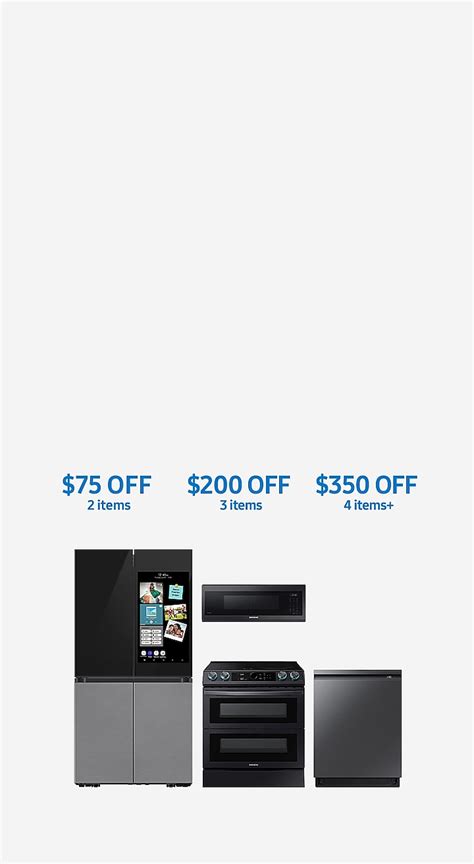 Kitchen Appliance Packages And Bundles Samsung Us