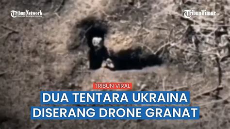 Drone Rusia Jatuhkan 3 Granat Ke Parit Pasukan Ukraina YouTube