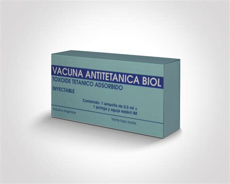 VACUNA ANTITETANICA 0 5mL Drogas Exito