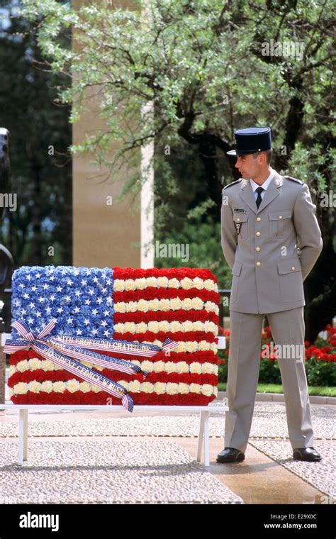 France Calvados Colleville sur Mer le cimetière militaire américain