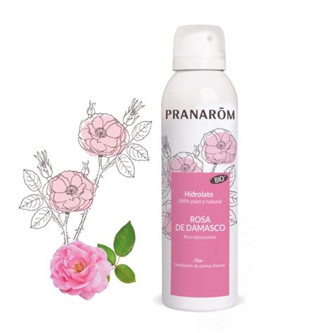 Hidrolato Rosa Damasco Spray Pranarom Albanatur Cosmetica Natural