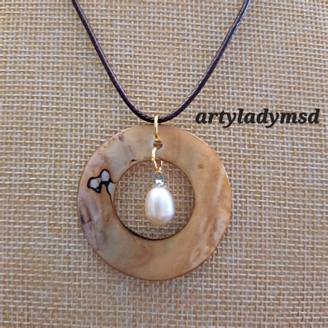 Shell & Freshwater Pearl necklaces by ArtyLadyMsD — ArtyLadyMsD