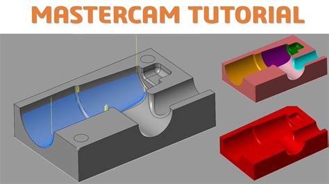 Mastercam 2021 Tutorial 93 Mill 3d Machining Mold Youtube