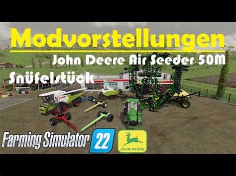 LS22 Modvorstellung John Deere Air Seeder 50M Snüfelstück Farming