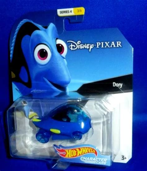 DISNEY PIXAR SERIE Hot Wheels Coleccionista Personaje Cars Finding Nemo Dory EUR