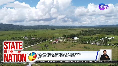 Planong Ihiwalay Ang Mindanao Sa Pilipinas Isinusulong Ng Grupo Ni Ex