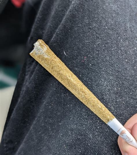 Kief Covered Joint From The Lab Cool Shop On The Res In Irving Got