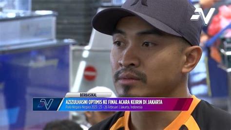 Datuk Azizulhasni Awang Optimis Ke Final Acara Keirin Di Jakarta