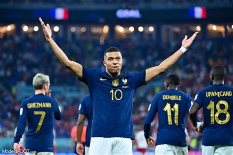 CDM 2022 Kylian Mbappé égale Zinedine Zidane l équipe de France