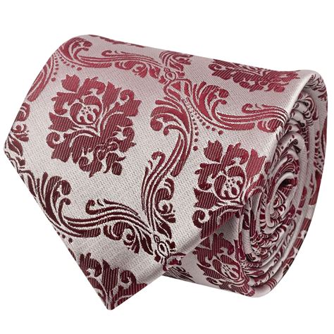 Burgundy Paisley Classic Men S Tie And Pocket Square Set