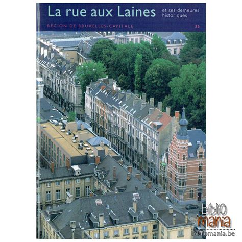 Bruxelles Ville D Art Et D Histoire La Rue Aux Laines Et Ses Demeures