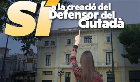 ERC presenta una moció per crear el Defensor a del Ciutadà NouLH