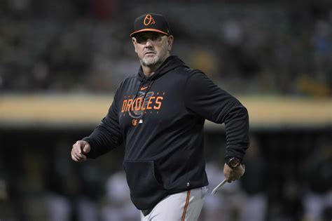 Baltimore Orioles manager Brandon Hyde after 110-loss season - oggsync.com