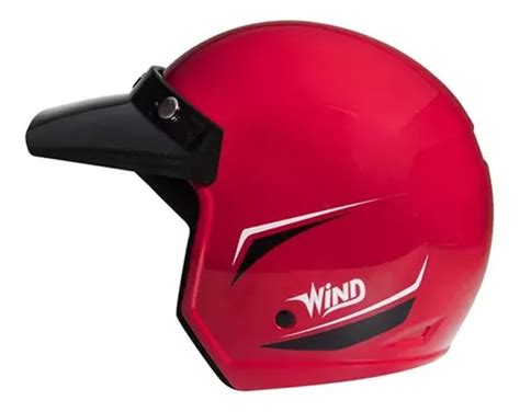 Capacete Taurus Wind Tecno Vermelho C Preto Tam