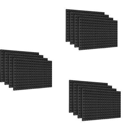 72Pcs 30X30X2.5cm Sound Insulation Insulation Foam Sound Insulation