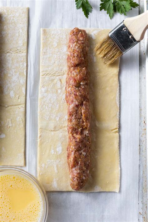 Puff Pastry Sausage Rolls Dairy Free Simply Whisked Sausage Rolls