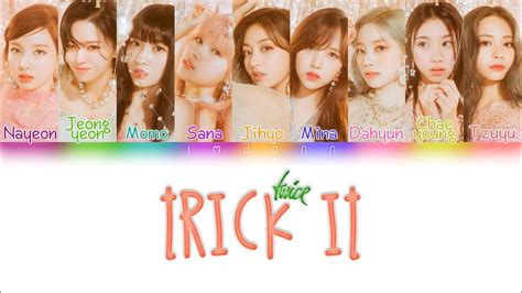 Twice Trick It Sub Español Color Coded Han Rom Esp Youtube