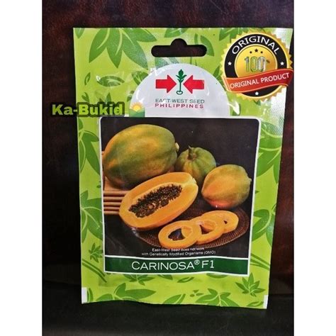 Cariñosa F1 Hybrid Papaya 100 Seeds East West Seeds Shopee Philippines