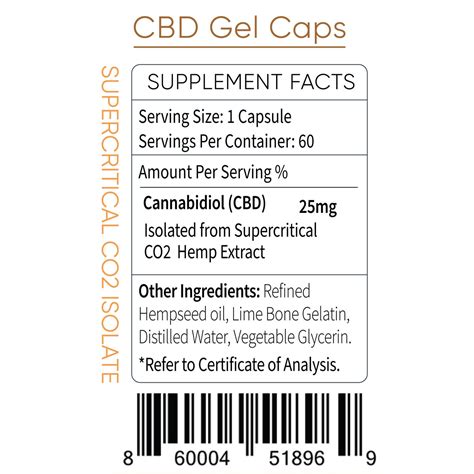 1500MG CBD ISOLATE SOFT GELS THC FREE Sycamore BioPharma